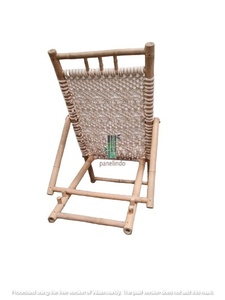 Bamboo Macrame Chair <b>Swing</b> Stand Natural Eco Friendly Hammock Cover Natural Classic Style Fringe Hangjing - Product Image 4