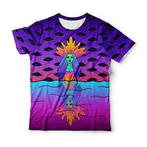 Conception personnalisée OEM T-shirt d'été à col rond à séchage rapide 100% coton T-shirt graphique sérigraphié à manches courtes de coupe régulière - Product Image 3