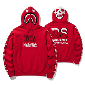 Sudadera con Capucha Unisex de Alta Calidad, 100% Algodón, Felpa, Transpirable, con Bolsillos Tipo Canguro, Bordado Chenille, Cordón Ajustable, Lisa - Product Image 1