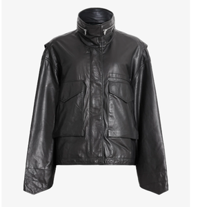 2025 Wholesale High Quality Fashionable Ladies Leather Jackets Popular Women Jackets Breathable Jacket for Women genuine - Product Image 6