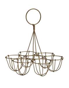 Le porte-œuf moderne en métal ajoute un aspect sophistiqué aux intérieurs de cuisine avec une construction durable et un design équilibré - Product Image 2