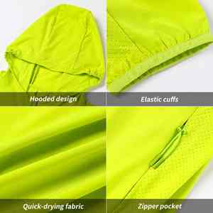 Chaqueta Deportiva de Camuflaje con Recubrimiento Personalizado, Chaqueta de Entrenamiento Deportiva para Hombre, Media Cremallera, Ligera, Atlética, con Logotipo Frontal - Product Image 6