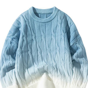 Suéteres de invierno personalizados para hombres Diseño superior Ropa de punto cálida transpirable Ropa de invierno de patrón sólido - Product Image 6