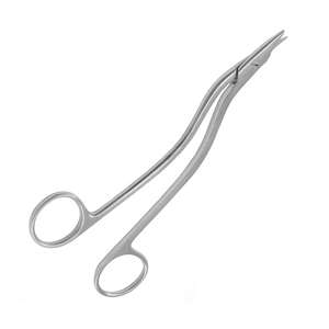 Instrumentos quirúrgicos manuales de acero inoxidable de 15cm de alta calidad, tijeras de ligadura de salud más vendidas, tijera de operación para - Product Image 4