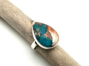 Handmade Silver Boho Style <b>Ring</b> Jewelry 925 Sterling Silver <b>Turquoise</b> Gemstone Trending <b>Ring</b> Jewelry For Women Gift For Her - Product Image 3
