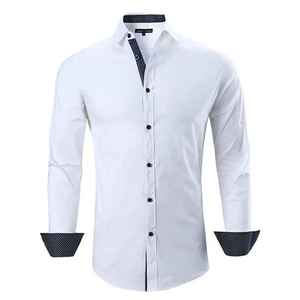 Chemises habillées pour hommes Chemise à manches longues pour hommes Chemise habillée à bon prix pour hommes - Product Image 6