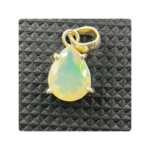 <b>Handmade</b> 925 Sterling Silver Ethiopian Opal Cut Stone Pendant Cute Style Cabochons for Wedding Parties Gifts for <b>Earrings</b> - Product Image 4