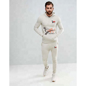 Survêtement de haute qualité avec impression de logo personnalisé pour hommes Survêtement à capuche écologique avec matériau flexible - Product Image 2