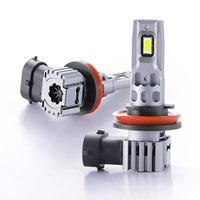 Ampoules de phare LED pour voiture super lumineuses 8000LM H1 H3 H4 H7 H11 pour 9004 9005 9006 9012 Voiture Moto Camion Phare LED