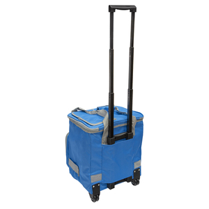Borsa frigo con ruote blu da 38 litri - Product Image 2