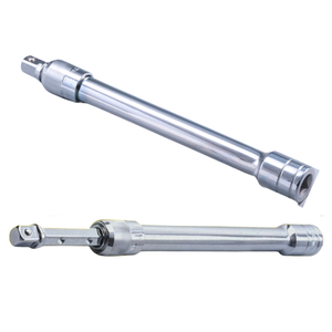 OEM ODM 1/2\" Dr. Adjustable 7-Section Socket Extension <b>Bar</b> DIY Grade Flex-Head Tools From Taiwan Supplier - Product Image 1