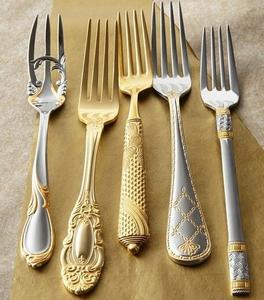 ที่เสียบอาหารโลหะคุณภาพสูง ดีไซน์พิเศษ ทำจากทองเหลืองและสแตนเลส  รับทำโลโก้  หลากสี สำหรับงานปาร์ตี้ - Product Image 3