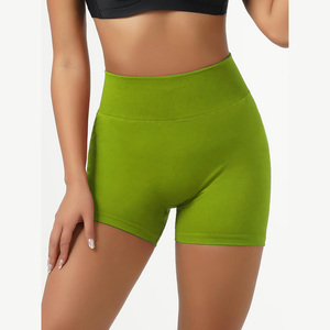 Nouveaux shorts de yoga pour femmes OEM avec ajustement confortable et technologie d'évacuation de l'humidité Idéal pour la course à pied et la gym Femmes Jogger - Product Image 2