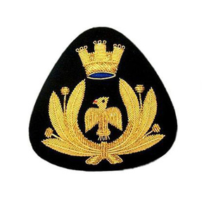 Pakistan Made Wholesale Blazer Badges 2026 Customized Color Blazer Badges <b>Sew</b>-On Fabric Custom Embroidered - Product Image 2