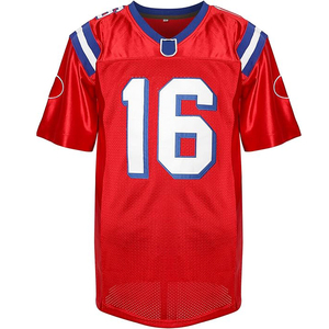 Venta al por mayor de camisetas de béisbol con logotipo bordado, camisetas de estilo estadounidense en blanco personalizadas - Product Image 1