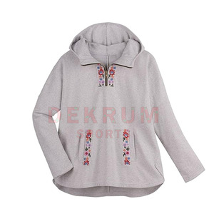 Sudaderas con Bordado para Mujer Hechas en Pakistán, Ropa de Moda de Invierno, Talla Grande, Color y Logotipo Personalizados, Nuevo Diseño - Product Image 1