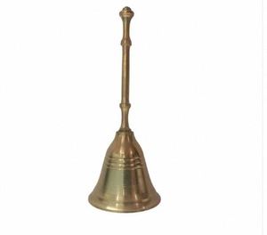 Campana de Mano de Latón Pulido para Adoración a Precio de Mayoreo, Campana de Mano de Latón Resistente con Sonido Claro, Decorativa - Product Image 2