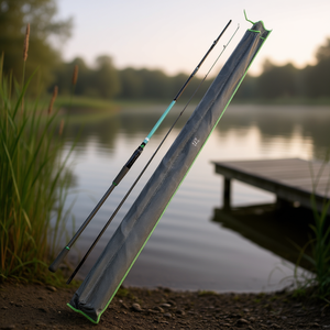 Canne à pêche spinning BDT - 2,70 m turquoise/noir, poids de lancer 177 g, 5-25 g - Product Image 3