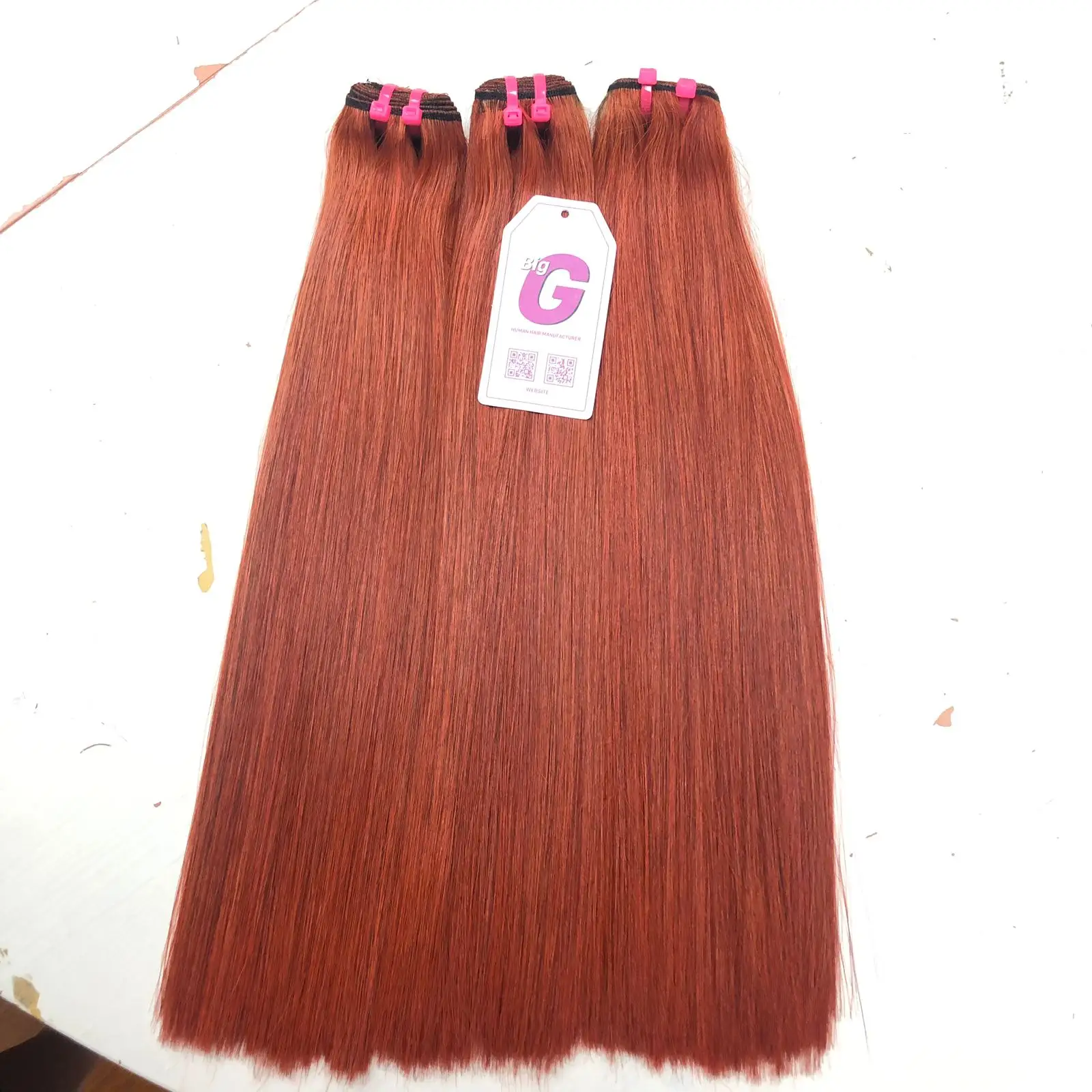 Bone Straight Color Hair Extensions from Big G Hair in Vietnam Hair Bundles No tangle, no shedding, no shiny