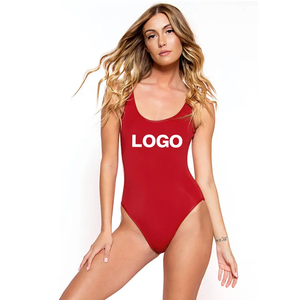 OEM High Quality Women's <b>Sexy</b> <b>One</b>-<b>Piece</b> Swimwear Custom Logo Animal Pattern High Cut Quick Dry Amazing Beachwear - Product Image 6