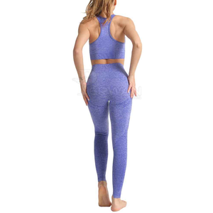 Conjunto de Yoga personalizado de alta calidad con etiqueta privada para mujer, conjunto de Yoga personalizado para mujer, conjunto de Yoga para mujer a precio bajo - Product Image 4