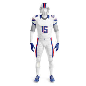 Ventes en gros de maillots de football américain pour hommes de haute qualité, broderie par sublimation, maillot de rugby américain brodé - Product Image 1