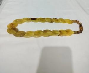 Collier en résine écologique de qualité supérieure, acrylique lucite, bijoux de mariage indiens tendance, style perles classiques pour femmes - Product Image 2