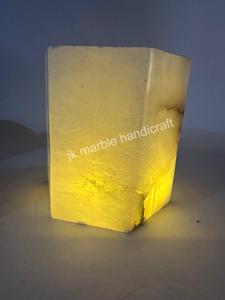 Lampe de table moderne en marbre blanc, ornement pour chambre à coucher et salon, belle lampe, support de lampe T, meilleur prix, hauteur 15cm - Product Image 3