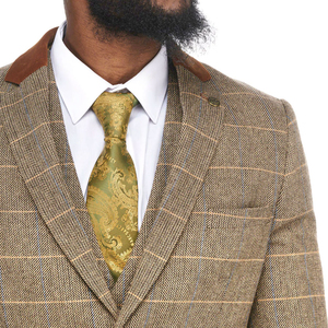 เสื้อแจ็คเก็ตทวีดปริ๊นซ์ชาร์ลีสำหรับผู้ชาย Lovat สีสันปรับแต่งได้ แบบสองด้าน กันน้ำ เป็นมิตรกับสิ่งแวดล้อม ระบายอากาศได้ดี กันลม สวมใส่สบาย - Product Image 5