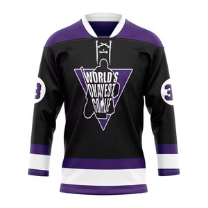 Nouvelle arrivée personnalisée vêtements de hockey sur glace uniformes sublimés en polyester sur mesure de la plus haute qualité | Service OEM - Product Image 1