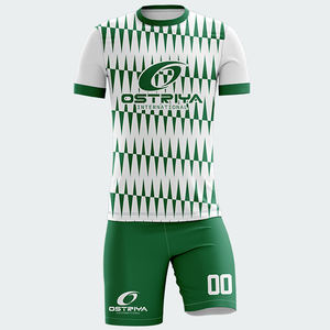 Sublimación personalizada Ropa de fútbol Jersey y pantalones cortos Set Últimos diseños Uniforme de fútbol juvenil para la venta en línea - Product Image 6