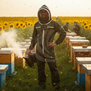 Design Your Own Beekeeping Suit Protection Wear Beekeeping Suits For Sale High Quality Unisex Beekeeping Suits Supplier - Product Image 3