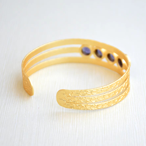Minimalist Gold Plated <b>Adjustable</b> Brass <b>Bracelet</b> Handmade Women Fashion Jewelry Factory Price OEM ODM - Product Image 5