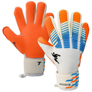R Guantes de portero ajuste personalizado Venta al por mayor Fútbol Agarre de látex Cuero cómodo para deportes al aire libre último diseño - Product Image 2