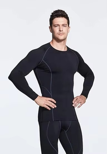Rashguard de compression personnalisé pour MMA et BJJ, à manches longues, respirant, avec panneaux latéraux, protection intégrée, sublimé - Product Image 4