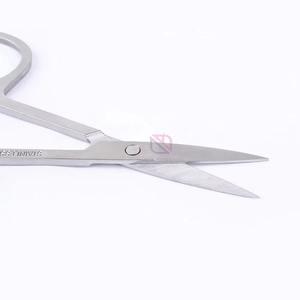 Tijeras Profesionales de Alta Calidad para Manicura y Pedicura |   Cuchilla Recta de Acero Inoxidable con Punta Afilada para Uso en Salón - Product Image 5