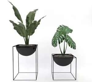 Best Seller Modern Designed Top Grade Iron Floor Planter <b>Flower</b> Pots & Planters for Home & <b>Garden</b> Decoration - Product Image 6