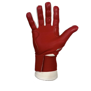 Gants de frappeur de baseball verts et noirs à double sangle réglables et respirants personnalisés à vendre à prix bas - Product Image 6