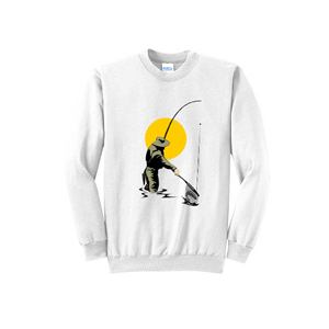 Sudadera con capucha de lana de manga larga con cuello redondo bordado con logotipo impreso personalizado Ropa de calle de invierno para hombre Tallas 2XL 6XL disponibles - Product Image 2