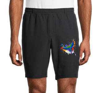 e Comfortable Customized Screen Printed Cotton <b>Fleece</b> <b>Shorts</b> High Street Fashion Casual <b>Shorts</b> Screen Printing <b>Shorts</b> - Product Image 1