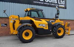 Apilador de Paletas Manual JCB 525-60 AGRI PLUS, Eléctrico, Diésel, Manual, para Terrenos Difíciles, Transpaleta Manual - Product Image 3