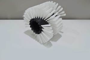 Industrial Helical Roller <b>Brush</b> for Cleaning and Polishing - Product Image 3