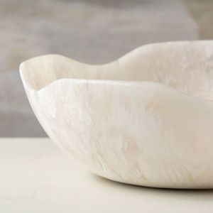 RESIN Customized Hot Selling Round Shaped Resin <b>Salad</b> <b>Serving</b> <b>Bowl</b> for Wedding Party Table Decoration Resin <b>Bowl</b> - Product Image 3