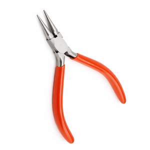 MANAN INSTRUMENTS Alicates de Punta Redonda de 5.3 Pulgadas (135 mm) de Acero Inoxidable, Herramienta para Joyería, Mango Ergonómico de PVC, Manualidades con Alambre - Product Image 6