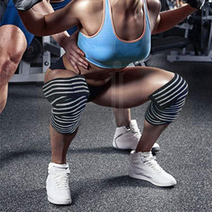 Nouveauté Genouillères d'Haltérophilie Réglables Soutien du Genou Unisexe OEM Personnalisé Gym Formation Genouillère Réglable - Product Image 6