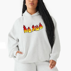 2025 nouveau arrivé haute qualité surdimensionné pull à capuche sweats tenue décontracté respirant poids lourd chaud femmes sweats à capuche - Product Image 5