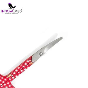 INNOVAMED INSTRUMENTS Tijeras Profesionales de Acero Inoxidable para Uñas de Bebé, Punta Redonda y Afilada, para Diestros, Herramienta de Precisión para el Cuidado de las Uñas - Product Image 5