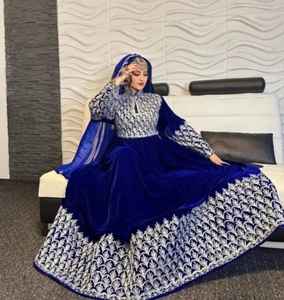 Calidad Premium mangas largas hasta la rodilla moderno hecho a mano vestido afgano diseños únicos Casual fiesta desgaste afgano Kuchi mujeres - Product Image 4