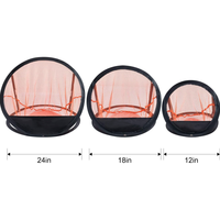 Filet de pratique de simulateur de golf avec tapis de golf Tri-Turf Filets d'aide à la frappe de golf pour l'entraînement au chipping Swing