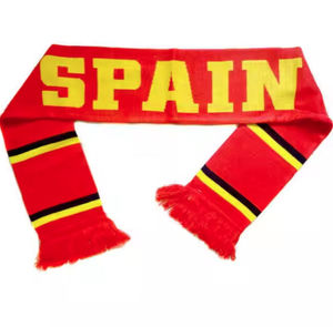 Windproof Acrylic <b>Knitted</b> Sports <b>Scarf</b> Soccer Muffler Custom Knit Club Logo Name Design Warm Outdoor Football Supporter <b>Scarf</b> - Product Image 5